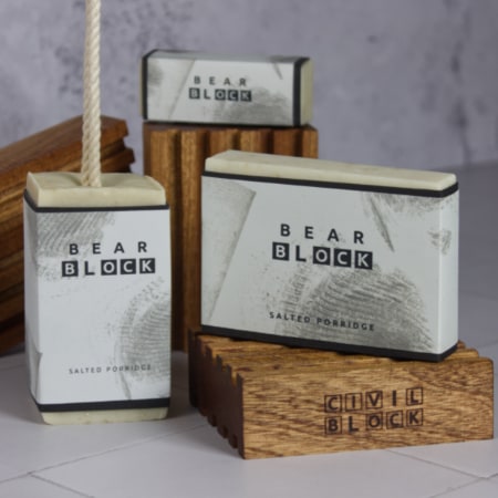 BEAR BLOCK Family of Soap
