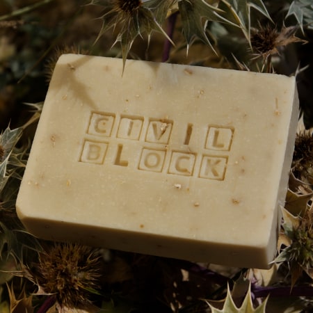 BEAR BLOCK Salted Porridge Soap Block