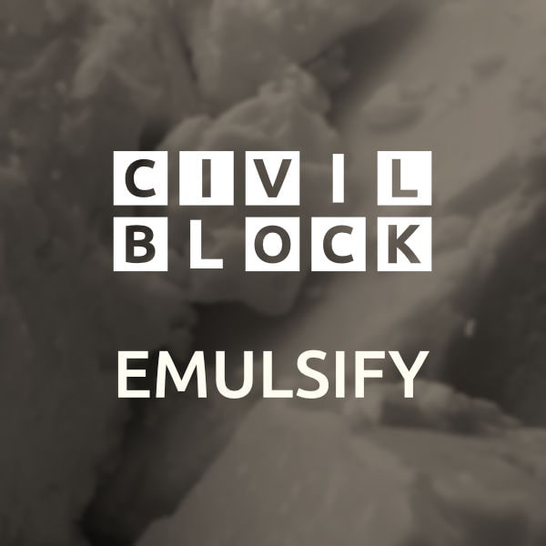 Step 1 - Emulsify