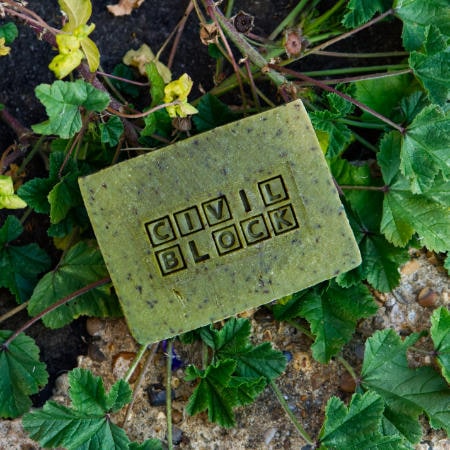 MENTAL BLOCK Nettle and Lemongrass Soap Unwrapped